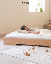Load image into Gallery viewer, No.1 Montessori With Wooden Headboard