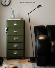 Load image into Gallery viewer, Moma 5 Drawer Tall Cabinet (Metal)