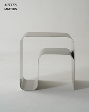 Load image into Gallery viewer, Freeform Stainless Side Sofa Table