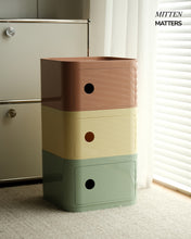 Load image into Gallery viewer, Square Bedside Cabinet