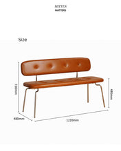Load image into Gallery viewer, Hera Leather bench