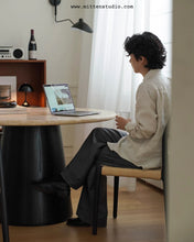Load image into Gallery viewer, Soma Travertine Dining Table