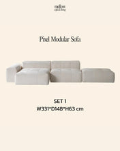 Load image into Gallery viewer, Pixel Modular Sofa (Belgian Linen)