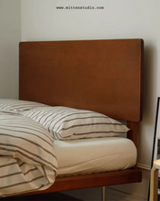 Load image into Gallery viewer, Hera Steel Legs with Headboard Bed