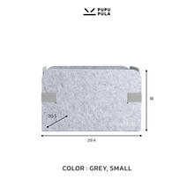 Load image into Gallery viewer, Felt Storage Box