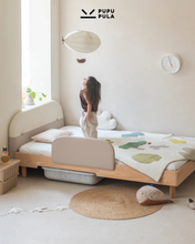 Load image into Gallery viewer, No.1 Montessori With Colourblock Padded Headboard