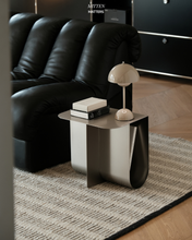 Load image into Gallery viewer, Stainless Magazine Sofa Table