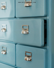 Load image into Gallery viewer, Moma Tall Cabinet with 10 Drawers (Metal)