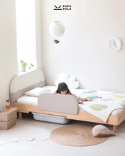 Load image into Gallery viewer, No.1 Montessori With Colourblock Padded Headboard
