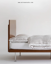 Load image into Gallery viewer, Hera Steel Legs with Headboard Bed