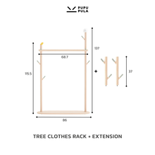 Load image into Gallery viewer, Tree Clothes Stand & Rack