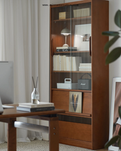 Load image into Gallery viewer, Ellee Glass Door Bookcase