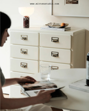 Load image into Gallery viewer, Moma Tall Cabinet with 10 Drawers (Metal)