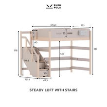 Load image into Gallery viewer, Steady Loft Bed