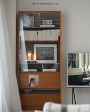 Load image into Gallery viewer, Ellee Glass Door Bookcase