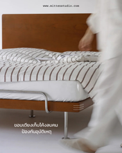Load image into Gallery viewer, Hera Steel Legs with Headboard Bed