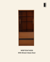 Load image into Gallery viewer, Ellee Glass Door Bookcase