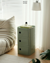 Load image into Gallery viewer, Square Bedside Cabinet