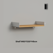 Load image into Gallery viewer, Mitten Alu Birch wood Wall Rack