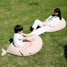 Load image into Gallery viewer, Eco Whale Beanbag