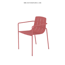 Load image into Gallery viewer, Dasia Dining With Armrest