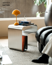 Load image into Gallery viewer, Freeform Stainless Side Sofa Table
