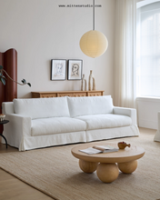 Load image into Gallery viewer, Wooden Ball Tea Table