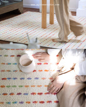 Load image into Gallery viewer, Rainbow Wool&Cashmere Rug