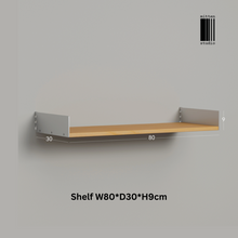 Load image into Gallery viewer, Mitten Alu Birch wood Wall Rack