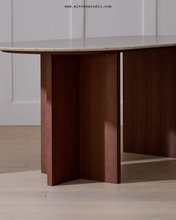 Load image into Gallery viewer, Arden Oval Dinning Table