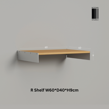 Load image into Gallery viewer, Mitten Alu Birch wood Wall Rack