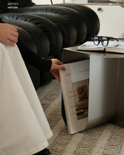 Load image into Gallery viewer, Stainless Magazine Sofa Table