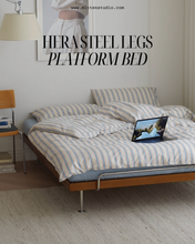 Load image into Gallery viewer, Hera Steel Legs Platform Bed