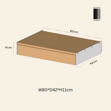 Load image into Gallery viewer, Mitten Alu Teak Wall Rack