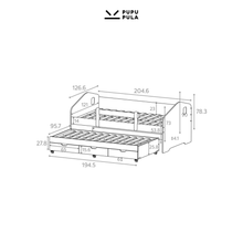 Load image into Gallery viewer, Little House Trundle Bed