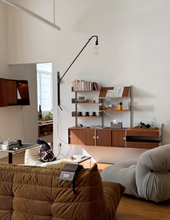 Load image into Gallery viewer, Mitten Alu Teak Wall Rack