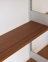 Load image into Gallery viewer, Mitten Alu Teak Wall Rack