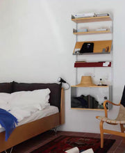 Load image into Gallery viewer, Mitten Alu Birch wood Wall Rack