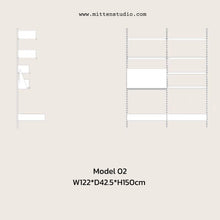 Load image into Gallery viewer, Mitten Steel Wall Rack