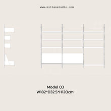 Load image into Gallery viewer, Mitten Steel Wall Rack