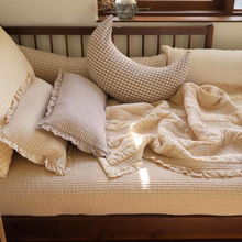 Load image into Gallery viewer, Miniheee Ruffled Pillow Cover 30*70cm
