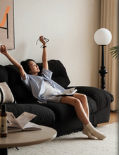 Load image into Gallery viewer, Black Barry Sofa