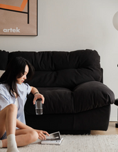 Load image into Gallery viewer, Black Barry Sofa