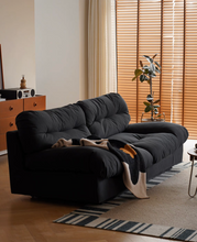 Load image into Gallery viewer, Black Barry Sofa