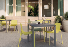 Load image into Gallery viewer, Nemi Dinning Square Table With 4 Leg