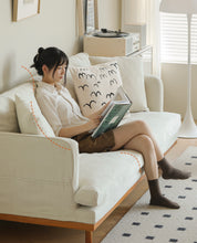 Load image into Gallery viewer, Ueno White Nanotechnology Cloth Sofa