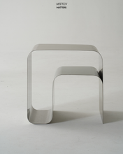 Load image into Gallery viewer, Freeform Stainless Side Sofa Table
