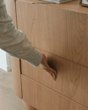 Load image into Gallery viewer, Curvy Oak Sideboard
