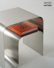 Load image into Gallery viewer, Freeform Stainless Side Sofa Table
