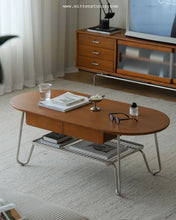 Load image into Gallery viewer, J Steel sofa table
